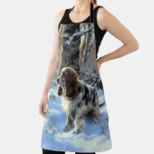 Cocker Spaniel Let It Snow Weihnachten Schürze (InSitu)