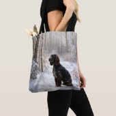 Cocker Spaniel Let It Snow Weihnachten Tasche (Von Nahem)