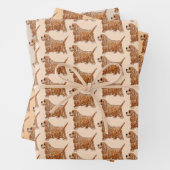 Cocker Spaniel Liebhaber Geschenkpapier Set (Beispiel)