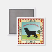 Cocker Spaniel Magnet (Vorderseite/Rückseite)