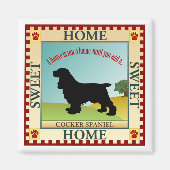 Cocker Spaniel Magnet (Vorne)