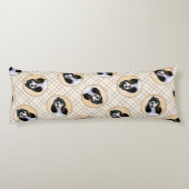 Cocker Spaniel Malerei Parti Tan Original Dog Art Seitenschläferkissen (Rückseite)