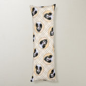 Cocker Spaniel Malerei Parti Tan Original Dog Art Seitenschläferkissen (Rückseite (Vertikal))