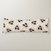 Cocker Spaniel Malerei Parti Tan Original Dog Art Seitenschläferkissen (Vorderseite)