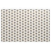 Cocker Spaniel Malerei Parti Tan Original Dog Art Stoff (Yard (91,4 cm))