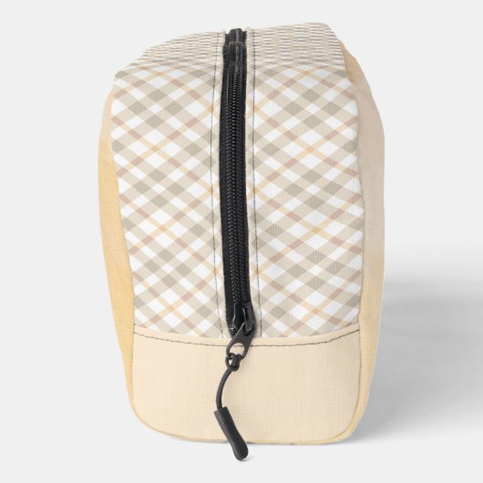 Cocker Spaniel Malerei Parti Tan Original Dog Art Waschbeutel (Rechts)