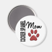 Cocker Spaniel Mama 2 Magnet (Vorderseite/Rückseite)