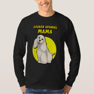 Cocker Spaniel Mama Buff Cocker Spaniel Hund Mutte T-Shirt