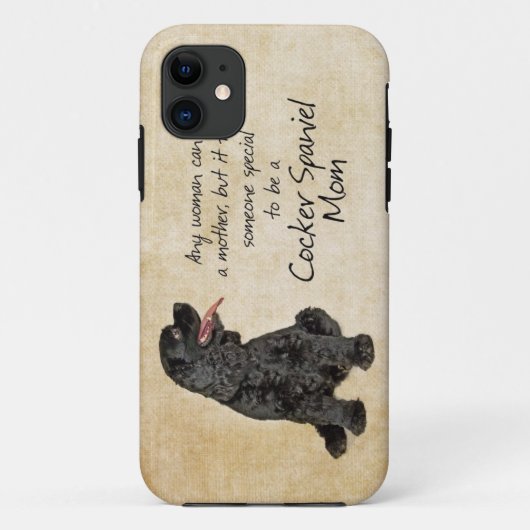 Cocker Spaniel Mama iPhone 6 Fall Case-Mate iPhone Hülle (Rückseite)