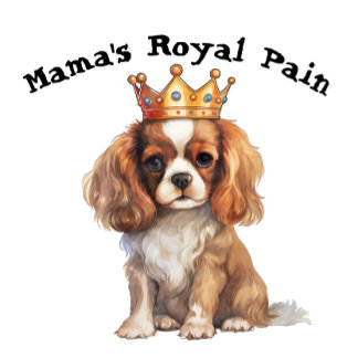 Cocker Spaniel Mamas königlicher Schmerz T-Shirt