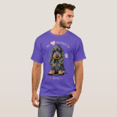 Cocker Spaniel mein Herz gehört T-Shirt (Vorne ganz)
