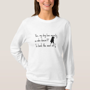 Cocker Spaniel Mein Hund Hat Angst Woof OFF T-Shirt