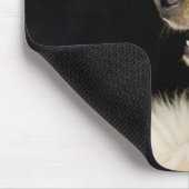 Cocker-Spaniel-Mix auf der Rückseite Mousepad (Ecke)