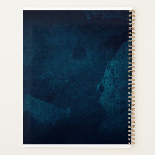 Cocker Spaniel Monatsplaner Planer (Rückseite)