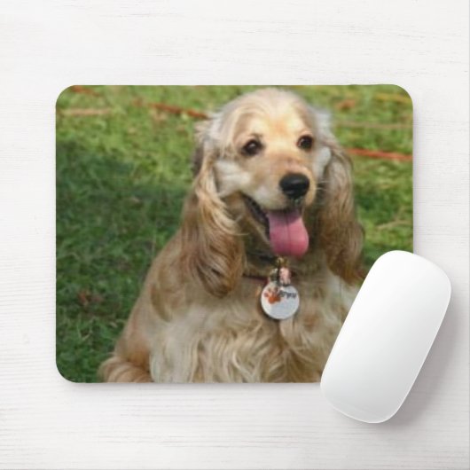 Cocker spaniel Mousepad (Mit Mouse)
