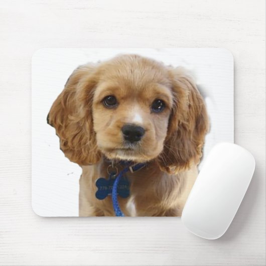 Cocker Spaniel Mousepad (Mit Mouse)