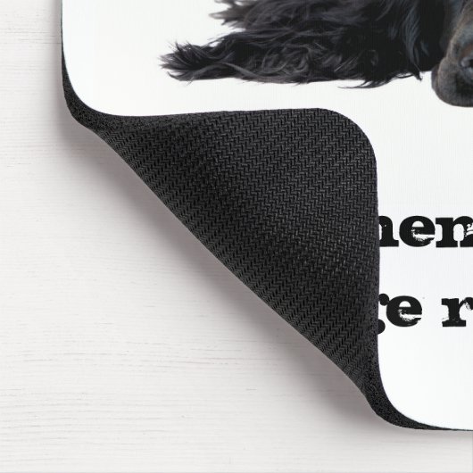 Cocker spaniel mousepad (Ecke)