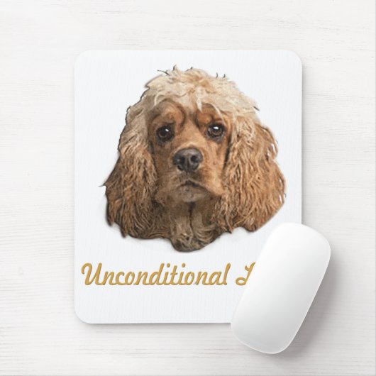 Cocker Spaniel Mousepad (Mit Mouse)