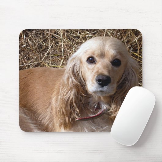 Cocker spaniel mousepad (Mit Mouse)