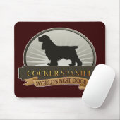 Cocker spaniel mousepad (Mit Mouse)