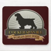 Cocker spaniel mousepad (Vorne)