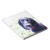 Cocker Spaniel Notizblock (angewinkelt)