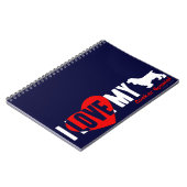 Cocker spaniel notizblock (Linke Seite)