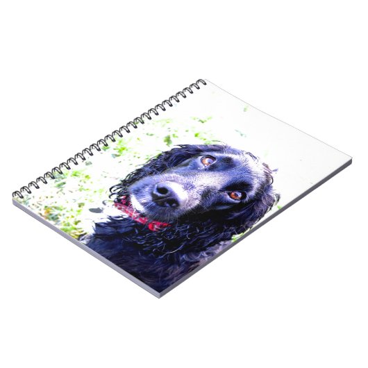 Cocker Spaniel Notizblock (Linke Seite)