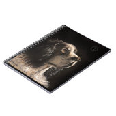 Cocker Spaniel Notizbuch Notizblock (Linke Seite)