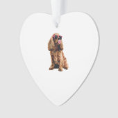 Cocker Spaniel Ornament (Vorderseite)