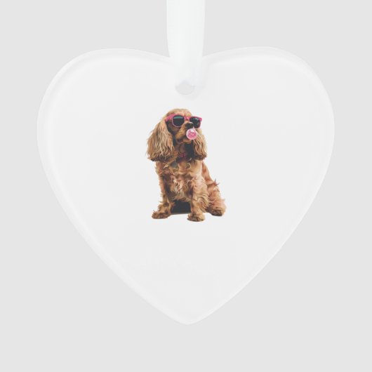 Cocker Spaniel Ornament (Vorderseite)