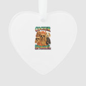 Cocker Spaniel Ornament (Vorderseite)