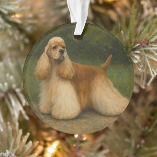 Cocker Spaniel Ornament (Baum)