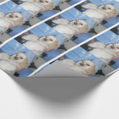 Cocker spaniel-Packpapier Geschenkpapier (Ecke)