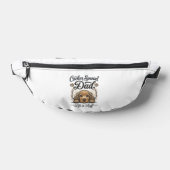 Cocker Spaniel Papa Leben ist rau Vintage Hund Shi Bauchtasche (Ablage )