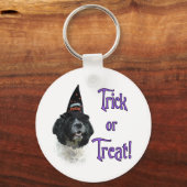 Cocker Spaniel (parti) Trick Schlüsselanhänger (Vorderseite)