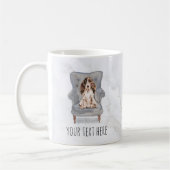Cocker Spaniel Personalisierte Mug Kaffeetasse (Links)