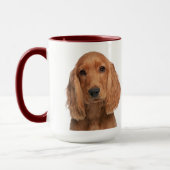 Cocker Spaniel Personalisierte Mug Tasse (Links)