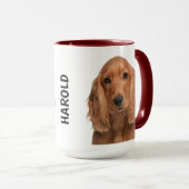 Cocker Spaniel Personalisierte Mug Tasse (VorderseiteRechts)