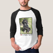 Cocker Spaniel Photo on Long Sleeve Shirt (Vorderseite)