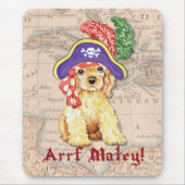 Cocker Spaniel Pirate Mousepad (Vorne)