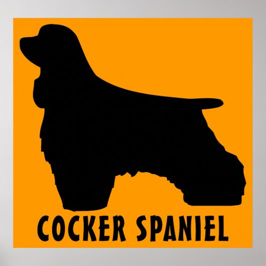 Cocker Spaniel Poster (Vorne)