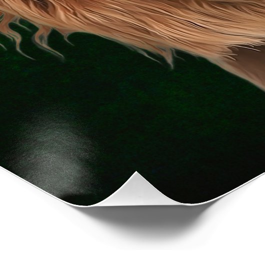 Cocker Spaniel Poster (Ecke)