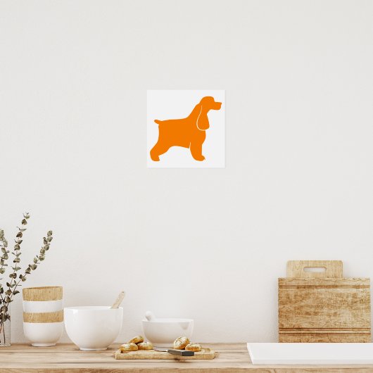 Cocker Spaniel Poster (Küche)