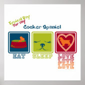 Cocker Spaniel Poster (Vorne)