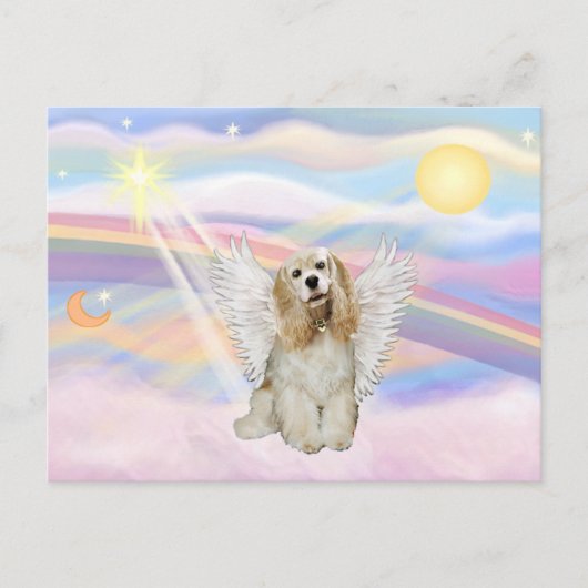 Cocker Spaniel Postkarte (Vorderseite)