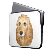 Cocker spaniel-Produkte Laptopschutzhülle (Vorderseite Links)