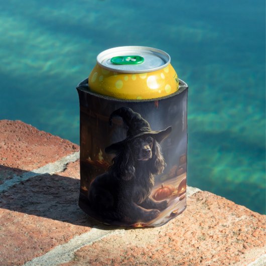 Cocker Spaniel Pumpkins Halloween Beängstigend Dosenkühler (In Situ Pool)