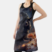 Cocker Spaniel Pumpkins Halloween Beängstigend Schürze (InSitu)