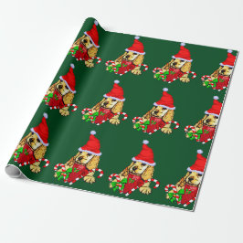 Cocker Spaniel Puppy Christmas Geschenkpapier